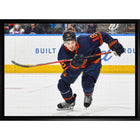 Zach Hyman Oilers Action - Framed Canvas - 31" x 22"-Premium canvas print with gallery-wrapped edges