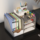 Vinsetto - Armoire à dossiers en acier Letter/A4/Legal avec barre de suspension - noir-Serrure et clés pour assurer la sécurité de vos documents importants 
