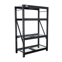 Cat Industrial Shelving with 4 Shelves - 48"W x 24"D x 72"H-Connect multiple Cat Shelving Units for larger spaces