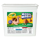Crayola Model Magic Bucket - Natural Colours - 2lb-Kids can mold, shape and twist the Model Magic any way they like. There are no rules and no limits to what they can create with the versatile modeling material.