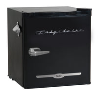 Frigidaire Retro Bar Fridge with Side Bottle Opener - 1.6 cu ft - Black-ENERGY STAR qualified to meet or exceed federal guidelines for energy efficiency for year-round energy and money saving