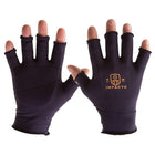 Impacto 505-00 3/4 Finger Impact Glove Liner, Extra Large-Anti-impact and anti-vibration work glove