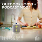 Ultimate Ears WONDERBOOM 4 Portable Waterproof Bluetooth Speaker - Grey-With a battery that lasts throughout the day, this waterproof portable speaker booms on with up to 14 hours of playtime, so you can soak up every moment
