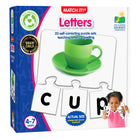 University Games The Learning Journey Match It: Letters - Letter Recognition Puzzle For Kids - Early Literacy Matching Game-Gain early reading skills