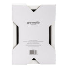 Gry Mattr Wood Photo Frame without Mat - White - 4" x 6"-Landscape or Portrait