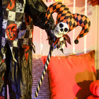 Outsunny 72" Life-Size Animated Clown Halloween Decoration-Versatile decoration fits homes, parties and covered public spaces for unique scares 