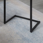 HOMCOM Nesting End Tables- Rustic Brown - Set of 3-Colours: Rustic Brown 