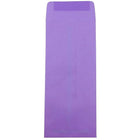 JAM Paper #12 Policy Envelopes, 4.75 x 11, Brite Hue Violet Purple Recycled, 100 Pack (4156910g)-Size: #12 Policy (4 3/4" x 11")