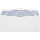 Jam Paper #10 24 lb Window Envelopes with Security Tint - 4 1/8" H x 9 1/2" W - Bright White - 50 Pack-Color: 24lb. Bright White (Laser Safe) w/Secrity Tint