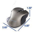 Verbatim USB-C Wireless Mouse - Blue LED - Graphite-1-year limited warranty