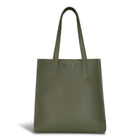 Champs - Onyx Sac Vertical en Cuir - Kaki-Fabriqué en cuir de vachette véritable