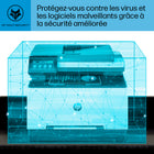 HP - Color LaserJet Pro MFP 3301fdw Imprimante couleur tout-en-un sans fil, scanner, copieur, impression recto verso, fax-Cette imprimante est conçue pour ne fonctionner qu’avec des cartouches dotées de puces ou de circuits HP d’origine et bloquera les cartouches qui utilisent des puces ou des circuits autres que ceux de HP. Des mises à jour périodiques du micrologiciel maintiendront l’efficacité de ces mesures. Pour en savoir plus, consultez le site www.hp.com/learn/ds.
