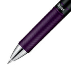 Pentel - EnerGel Couleurs Sombres Rétractable Stylo à Encre Gel, (0,7mm) Pointe en Métal, Encre Bordeaux-Noir, 10PC Paque-Doté d’un corps simple et élégant pour un design chic et professionnel.