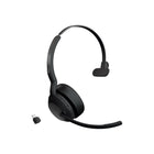 Jabra Evolve2 55 Link380C MS Mono Headset-Materials used: Leatherette, PC & PC/ABS plastic, stainless steel