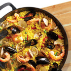 Tramontina - Ember Poêle à paella en acier au carbone de 15 po – Finition huilée naturelle-Intérieur et extérieur huilés naturellement