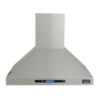 KUCHT KRH3010A 30" 900 CFM Wall Mounted Range Hood - Stainless Steel-High quality 1.0 mm thickness 304 grade stainless steel professional range hood will enhance the look of your gourmet kitchen