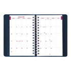 Brownline 2027 Twin Wire Daily Planner - 8" x 5" - Assorted-Tear-off corners