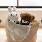 Just Dutch Boris - Jouet en peluche de lapin fait à la main - Poupée au crochet pour uniforme d’école-5