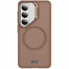 Blu Element - Chromatic Kick avec étui aimants pour Samsung Galaxy S26, Marron-Testé contre les chutes à 300 reprises d'une hauteur de 2,4 mètres