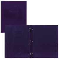 Staples - Couverture en poly - pourpre-Format lettre