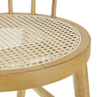 Modway Lykke Curved Spindle Back Dining Chairs - Natural - 2 Pack-10