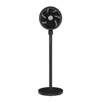 Ecohouzng DC Circulation Stand Fan with 3D Oscillation and Remote Control – 12"-Advanced 3D circulation uses automatic horizontal and vertical oscillation to move air through the entire room