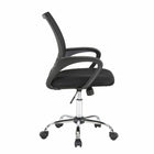 TygerClaw - Fauteuil de bureau TYFC21030 Air Grid professionnel en mailles, mi-dos-Base robuste en chrome, dotée de roulettes doubles durables multisurfaces