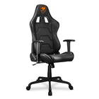 COUGAR - Chaise de jeu inclinable et pivotante Armor Elite - noir-Base métallique à 5 étoiles
