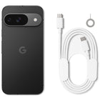 Google Pixel 9 - 128 GB - Obsidian - Bell and Virgin Plus-It's built to last: Pixel can handle everyday drops, spills and dust. And the display is scratch and damage resistant, made with Corning® Gorilla® Glass Victus® 2.