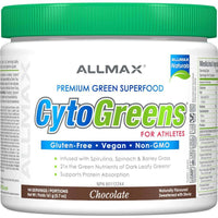 Allmax Naturals Cytogreens Premium green Superfood -  Chocolate - 161 gr-Allmax Naturals Cytogreens Chocolate 161g