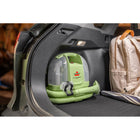 Bissell - Nettoyeur en profondeur portatif Paquet de Little Green Mini avec fil pour tapis et tissus d'ameublement-Comprend un accessoire pour les taches tenaces de 10,2 cm (4 po) avec lentille amovible, un accessoire pour tuyau autonettoyant HydroRinseMC et une formule antitaches BISSELLMD Little GreenMD OXY de 236 mL (8 oz)