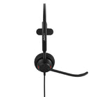 Jabra Engage 40 Inline Link USB-C MS Mono Headset-Leatherette, PC & PC/ABS plastic, PP, silicon rubber, stainless steel, TPE