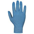 Superior Glove - KeepKleen Gants medicaux en nitrile sans poudre - bleu - petit - paquet de 100-Gant jetable, taille petit, bleu, garde les mains au sec