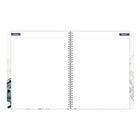 Blueline 2027 14-Month Monthly Planner with Twin-Wire Binding - 11" x 8-1/2" - Dramatic Floral-Bilingual