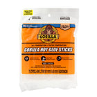 Gorilla - Hot Glue Sticks 4 po Taille Miniature - Paquet de 75-Résistant aux intempéries : pour une utilisation intérieure et extérieure