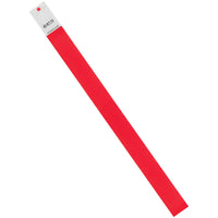 Bracelets en papier en Tyvek de Merangue – 100 unités – Rouge-Bracelets de sécurité
