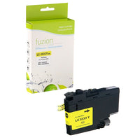 fuzion Brother LC-3033Y Compatible Inkjet Cartridges - High Yield - Yellow-Ink Colour: Yellow