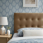 Modway Emily Stain-Resistant Performance Velvet Twin Size Headboard - Taupe-Twin Size Headboard