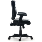 Staples Tillcott Luxura Task Chair - Black-Adjustable arms