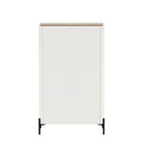 Manhattan Comfort - Ensemble de 2 armoires de décoration modernes Abbey 31,5 po - érable et blanc cassé-Nettoyage: Essuyez avec un chiffon humide, en évitant l’excès d’humidité. À éviter: Les produits chimiques agressifs ou les nettoyants abrasifs qui peuvent endommager la surface. Entretien: Gardez à l’écart de l’humidité excessive, car le produit peut gonfler ou se déformer s’il est exposé à l’eau ou à l’humidité. Protection: Utilisez des sous-verres ou des sets pour éviter les rayures ou les taches