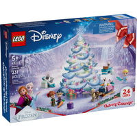 LEGO Disney Princess Advent Calendar-LEGO Disney Frozen Advent Calendar 2025 - Surprise kids, girls and boys aged 5 and up with a building kit toy packed with 24 days of characters, activities and constructable treats