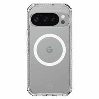 ITSKINS Hybrid_R Case with MagSafe for Pixel 10 Pro XL - Clear-2X stronger magnets integrated into the case layers