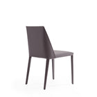 Manhattan Comfort Paris 18.11" Modern Faux Leather Upholstered Dining Chair - Grey - Set of 2-Delivered to you Fully Assembled! No Assembly Required