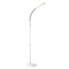 Verilux HappyLight Duo 2-in-1 Therapy Light and Task Light Floor Lamp-Delivers up to 10,000 lux for safe, and natural light therapy and truer color for reading/detail work while improving visual clarity. Customize the 3 temperature and 5 brightness settings to your needs easily