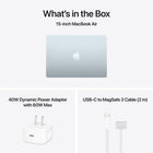 Apple - MacBook Air 15 po - M5 - 10 coeurs - 1 To SSD - Mémoire unifiée 16 Go - Bleu ciel-9
