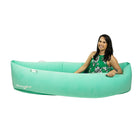 Bouncyband Comfy Peapod Inflatable Sensory Pod - 80" - Green-Soft like velvet and strong and durable for endless kids play