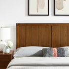 Modway Robbie Wood Twin Headboard - Walnut-Rubberwood and MDF Veneer