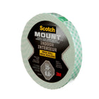 Scotch Mount Indoor Double-Sided Mounting Tape Mega Roll - 0.75 in W x 350 in L-9