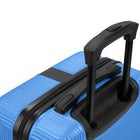 Bugatti Alexandria Collection 26.50" Hardside Spinner Luggage – Blue-Zipper-release expansion system for 20% more packing space *