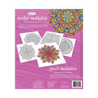 Crayola Mindful Meditations Mandala Colouring Book-Premium quality paper: Each 8.5 x 11" page is printed on high-quality paper that resists bleed-through and allows for smooth colouring